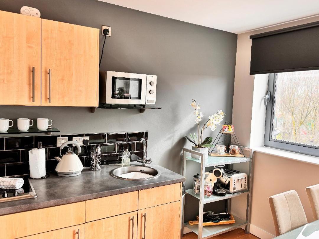 Perfectly Located City Centre Studio Apartment - West One With Free Wifi, Gym Access, Netflix Sheffield Luaran gambar